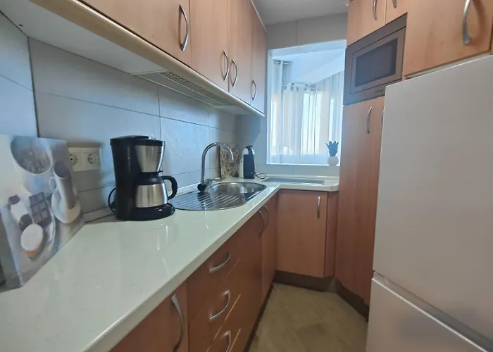 Bajondillo Vistas Al Mar Con Piscina Lägenhet *